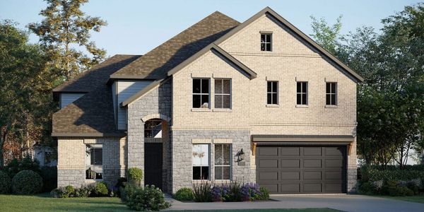 New construction  house 17700 Henkes Vw, Pflugerville, TX 78660 plan Harrison 5234 - image