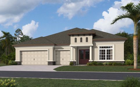 New construction Single-Family house 10399 Hexam Rd, Brooksville, FL 34613 plan Carrara - image