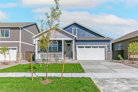 New construction Single-Family house 19191 E 99Th Place, Commerce City, CO 80022 CHATHAM- photo 0