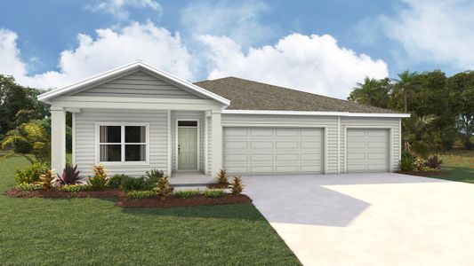 New construction Single-Family house 24282 Nw 13Th Blvd, Newberry, FL 32669 plan Denham - image