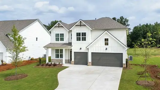 New construction Single-Family house 5274 Blue Bird Path, Powder Springs, GA 30127 plan Grayson - image