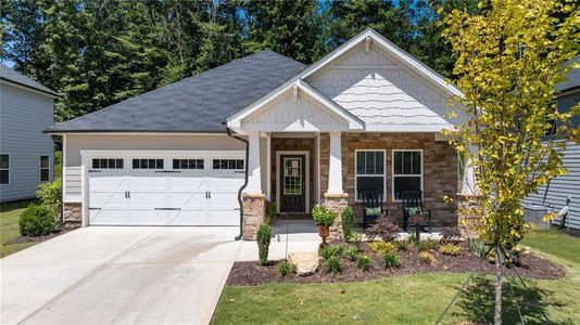 New construction Single-Family house 698 Magnolia Drive, Dawsonville, GA 30534 Newport- photo 0