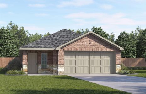 New construction Single-Family house 10631 Dogwood Sky Dr, Beasley, TX 77417 plan Caroline - image