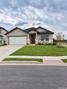 New construction Single-Family house 110 Ilana, Mico, TX 78056 plan 2412 - image