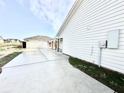 Driveway To Double Garage