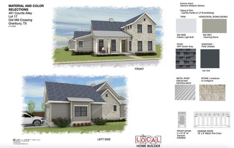 New construction Single-Family house 401 Counts Aly, Granbury, TX 76048 null- photo 0