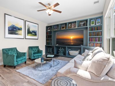 New construction Single-Family house 1218 Hidden Oaks Dr, Tomball, TX 77375 plan Portico - image 8