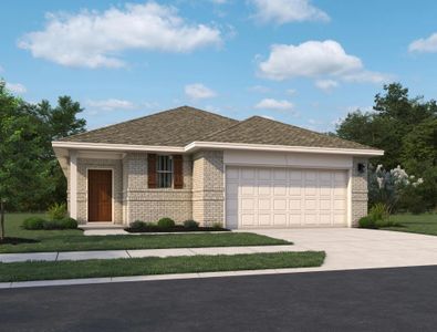 New construction Single-Family house 304 Juniper Pass Dr, Brookshire, TX 77423 plan Franklin - image