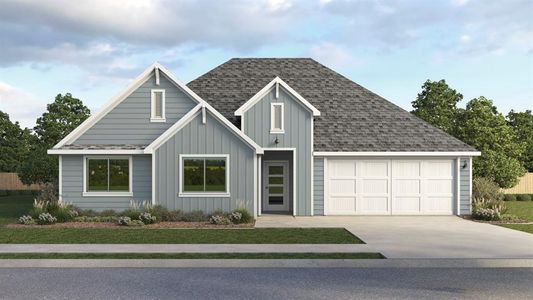 New construction Single-Family house 2431 Poinsettia Dr, Pilot Point, TX 76258 plan Daurian - image