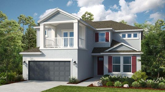 New construction Single-Family house 719 Sky Shade Dr, Apollo Beach, FL 33572 Barbados- photo 0 0