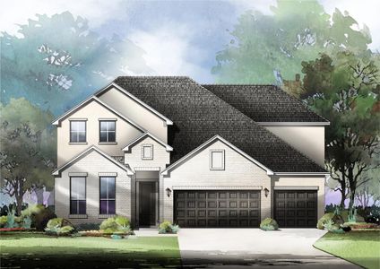 New construction Single-Family house 183 Grand Legacy, New Braunfels, TX 78130 plan Stoddert - image