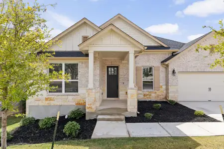 New construction Single-Family house 201 Blue Jasmine Trl, Georgetown, TX 78628 plan Nolan - Classic Series - image