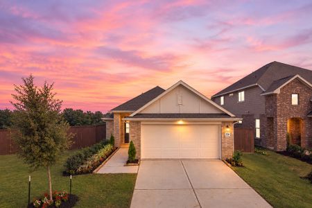 New construction Single-Family house 226 Violet Crown Ln, New Caney, TX 77357 plan Wildorado - image