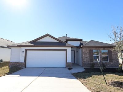 New construction Single-Family house 19913 Hirono Dr, Manor, TX 78653 plan Pizarro I - image