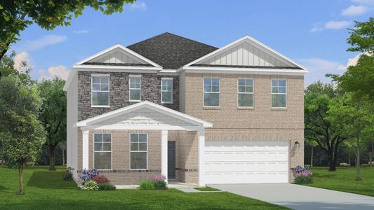 New construction Single-Family house 1053 James Madison Ct, McDonough, GA 30253 plan Wynwood - image