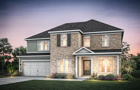 New construction Single-Family house 2151 Ewing Chapel Rd, Dacula, GA 30019 plan Liston - image