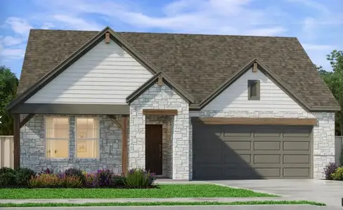 New construction Single-Family house 121 Antioch Colony Dr, Buda, TX 78610 plan The Ian (465) - image