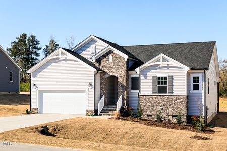 New construction Single-Family house 472 Barbour Farm Ln, Four Oaks, NC 27524 plan Allegheny - image