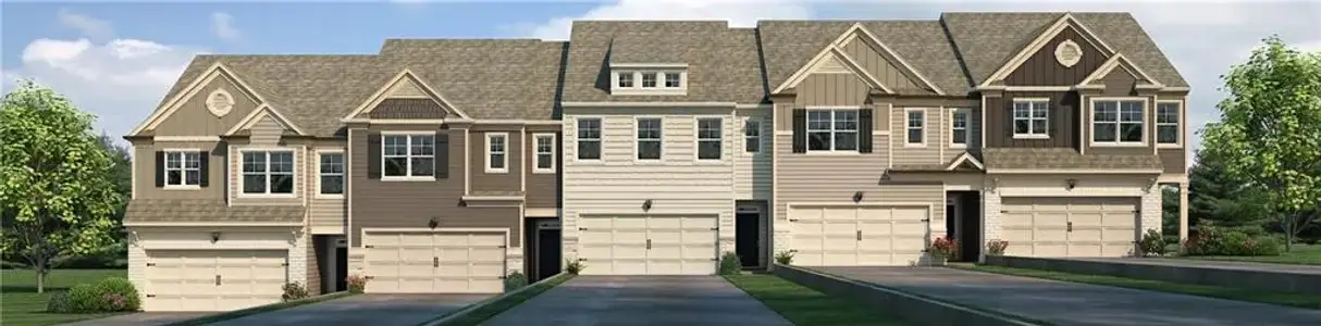 New construction Townhouse house 1509 Bittern Ct, Marietta, GA 30064 - image