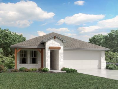 New construction Single-Family house 12516 Saint Thomas Dr, Del Valle, TX 78617 plan The Callaghan (830) - image