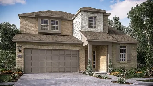 New construction Single-Family house 204 Barton Oak Trl, Georgetown, TX 78628 null- photo 2 2