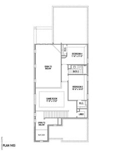 Plan 1453 2nd Floor