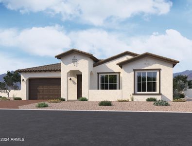 New construction Single-Family house 22839 E Nightingale Road, Queen Creek, AZ 85142 Juniper- photo 0