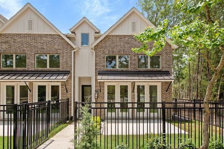 New construction Townhouse house 2610 Woodforest Parkway, Montgomery, TX 77316 Casey Plan- photo 0