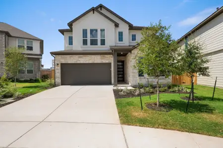 New construction Single-Family house 109 Marisol Bnd, Georgetown, TX 78626 plan Rowan - image
