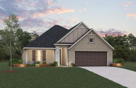 New construction Single-Family house 223 Magnolia Laurel Dr, Alvin, TX 77511 Brook- photo 0