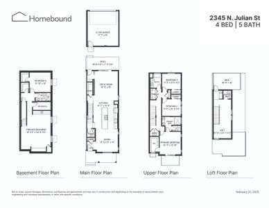 New construction Single-Family house 2345 Julian St, Denver, CO 80211 The Cheyenne w Basement- photo 7 7