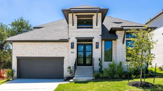 New construction Single-Family house 1616 Jay Wolf Dr, Georgetown, TX 78628 plan 3395W - image