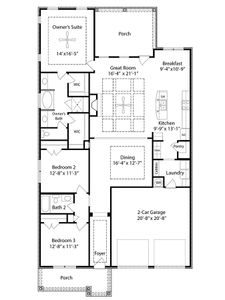 New construction Single-Family house 6000 Doster Dr, Smyrna, TN 37167 plan Midland I GY - image 5
