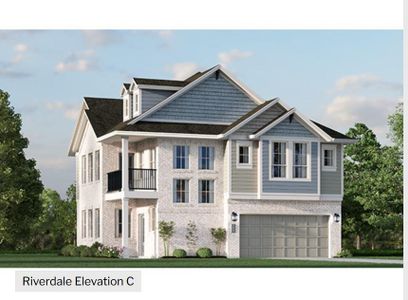 New construction Single-Family house 5235 Palo Verde Dr, Iowa Colony, TX 77583 plan Riverdale – Courtyard Collection - image