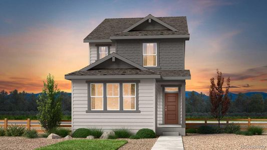 New construction Single-Family house 2030 Wagon Wheel Aly, Brighton, CO 80601 Meridian- photo 0