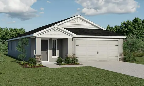 New construction Single-Family house 6527 Flowering Shrub St, Lakeland, FL 33810 plan Ashlyn - image