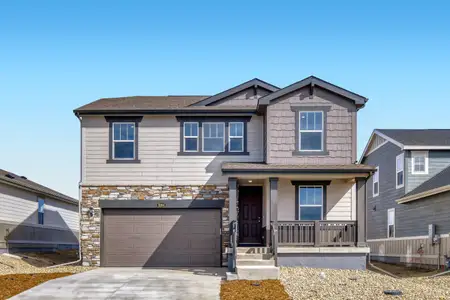 New construction Single-Family house 9204 Old Divide Dr, Colorado Springs, CO 80908 plan Marigold - image