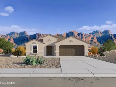 New construction Single-Family house 12071 E Lupine Ln, Florence, AZ 85132 - image
