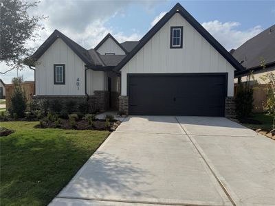 New construction Single-Family house 401 Wild Thicket Dr, Katy, TX 77493 plan Presidio - image
