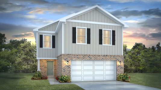 New construction Single-Family house 3135 Breezy Bay Ct, Panama City, FL 32409 plan The Aisle - image