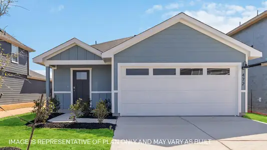 New construction Single-Family house 337 Ebbsfleet Dr, Uhland, TX 78640 plan The Caprock - image