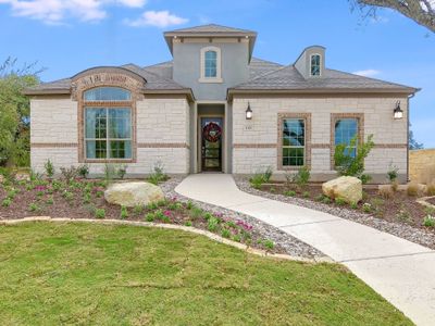 New construction Single-Family house 153 Cinnamon Creek, Boerne, TX 78006 Bremen- photo 0