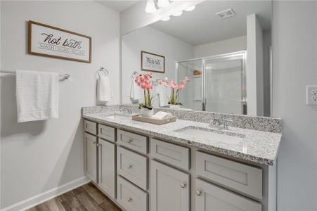 New construction Townhouse house 7437 Knoll Hollow Rd, Lithonia, GA 30058 plan The Lenox II - image 7