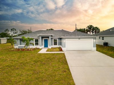 New construction Single-Family house 915 Sw Provincetown Lane, Port Saint Lucie, FL 34953 Seagull- photo 0