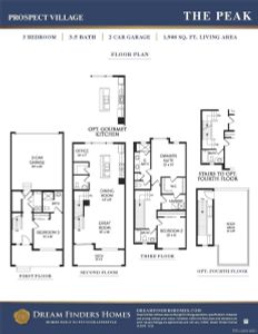 FLOOR PLAN W/ ROOFTOP DECK