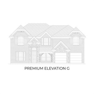 New construction Single-Family house 207 Tradd St, Glenn Heights, TX 75154 plan Coventry 2F - image