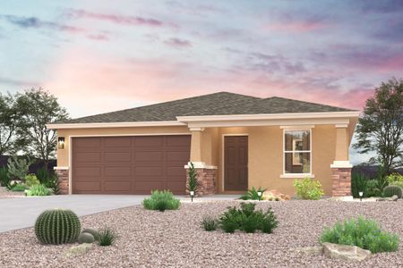 New construction Single-Family house 206 W Pleasant Park Dr, Coolidge, AZ 85128 plan Alamar - image