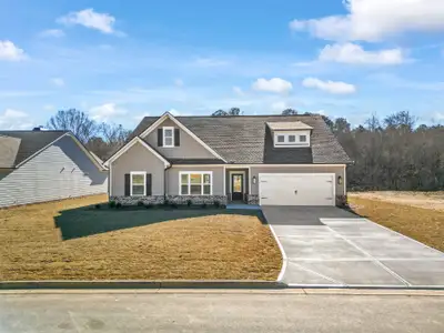 New construction Single-Family house 132 Harmony Farms Orch, Eatonton, GA 31024 plan (GA)Ellen A.1 2 Front Entry - image