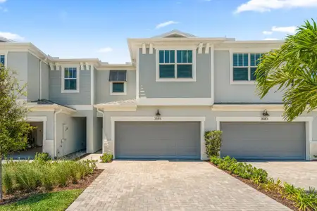 New construction Townhouse house 3585 Nw Solange Ct, Jensen Beach, FL 34957 plan Aqua - image