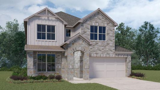 New construction Single-Family house 1840 Crooked Creek St, Leander, TX 78641 null- photo 0